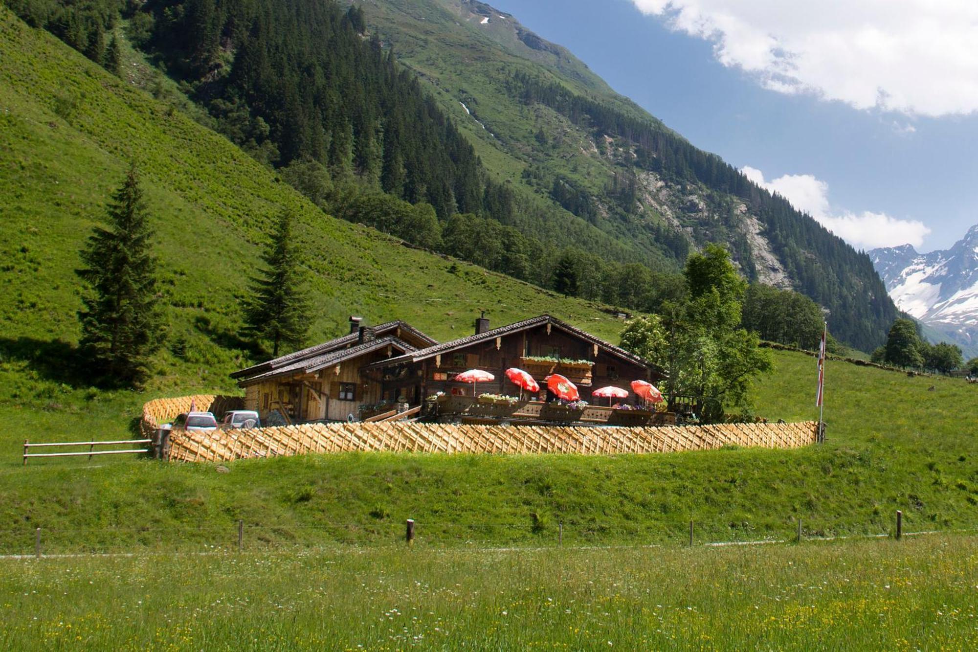 Senninger Alm Panzió Hollersbach im Pinzgau Kültér fotó