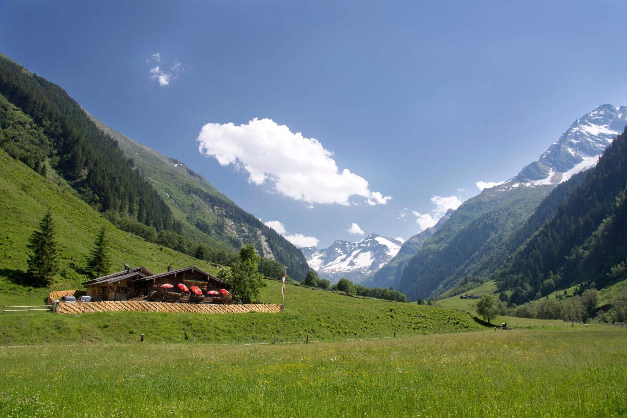 Senninger Alm Panzió Hollersbach im Pinzgau Kültér fotó
